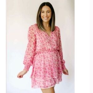 Allison New York Floral Tiered Dress